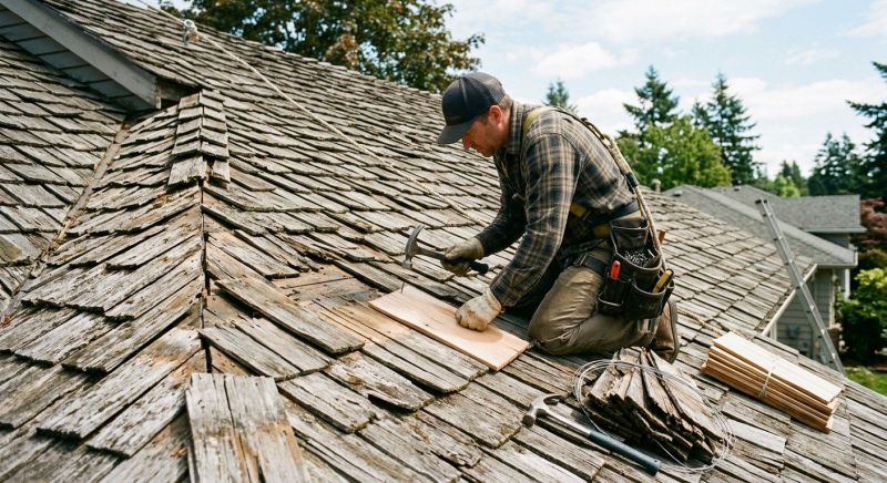 Wood Shingles Repair in Mathews, VA