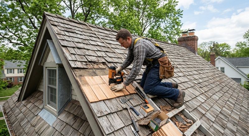 Wood Shingles Repair in Smithfield, VA