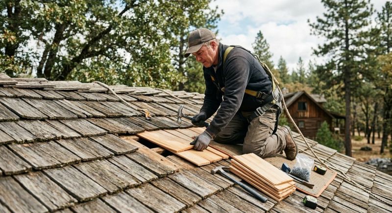 Wood Shingles Repair in Surry, VA